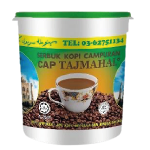 roasted cafe powder bag